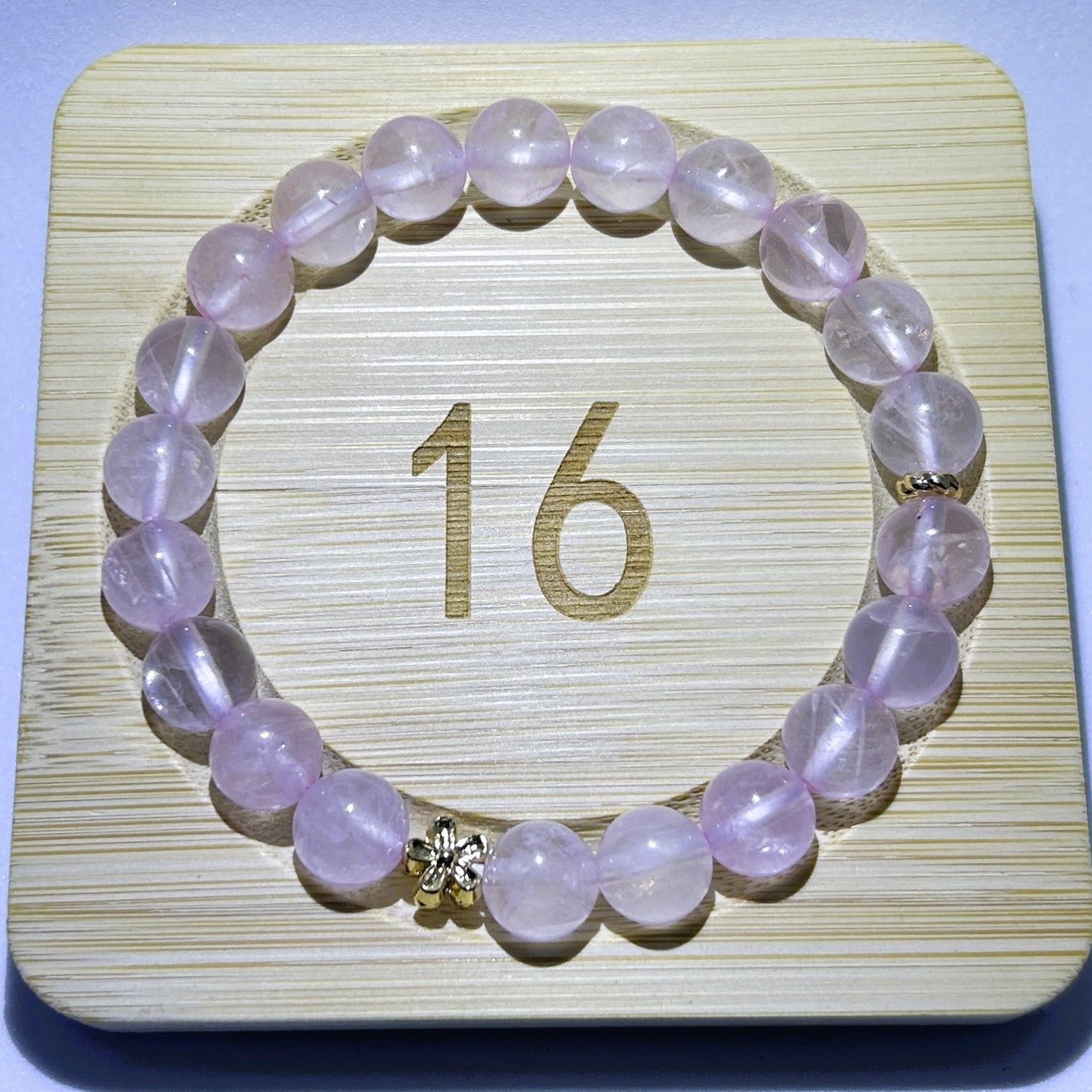 Serenity Blush:Handmade Crystal Healing Bracelet