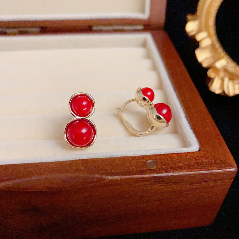 Luxury Geometric Pearl Ear Cuff Earrings – Elegant Design