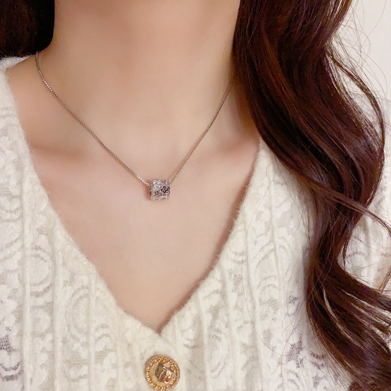 14K Gold-Plated Floral Waist Pendant Necklace – Sweet Chic Design