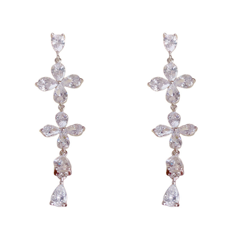 Luxury Butterfly Long Tassel Drop Earrings – Elegant Design