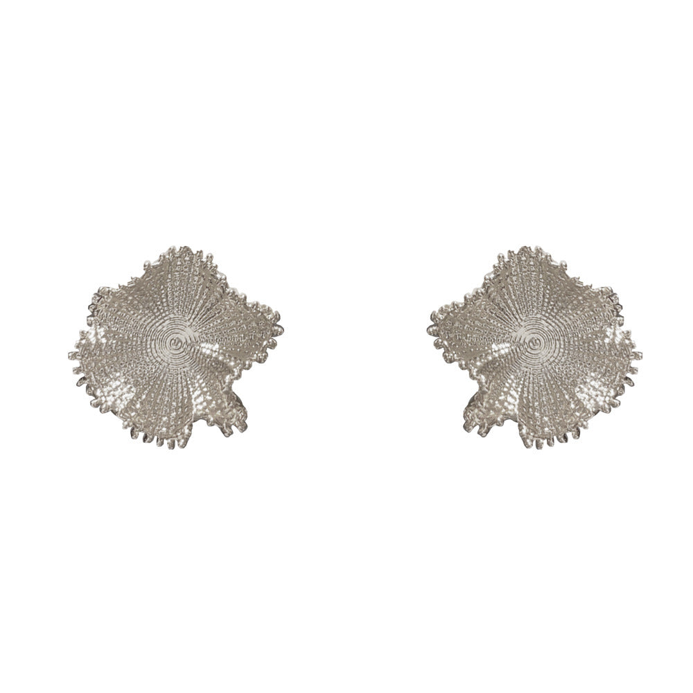 Eaioncol Irregular Geometric Hoop Earrings Gold Silver
