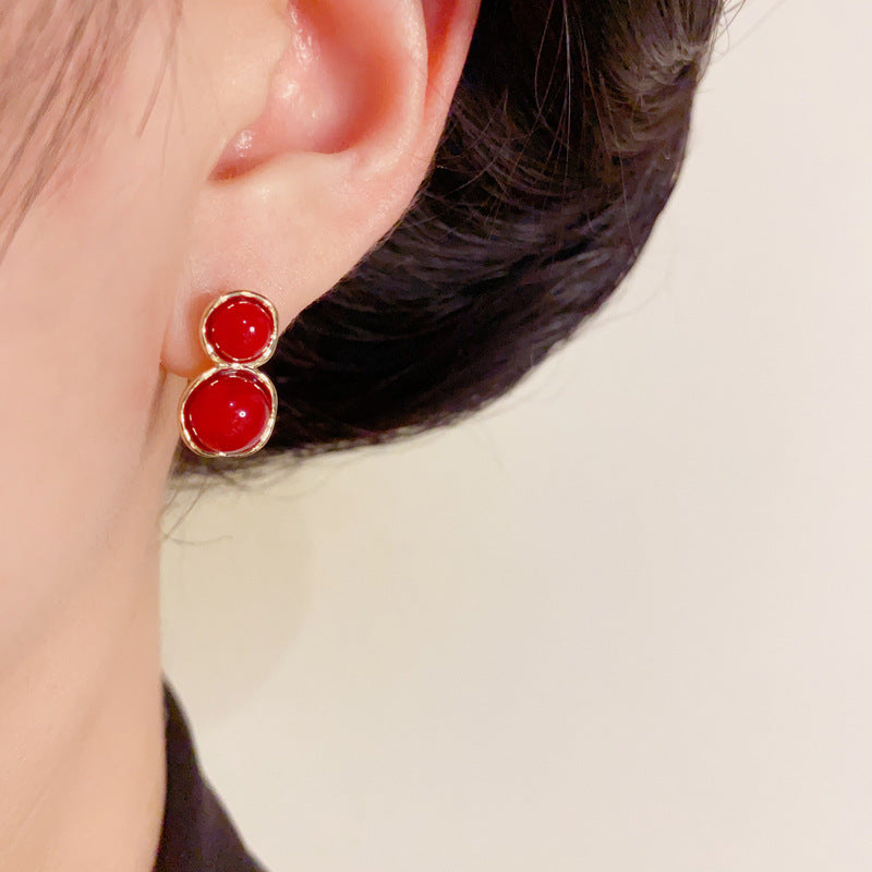 Luxury Geometric Pearl Ear Cuff Earrings – Elegant Design