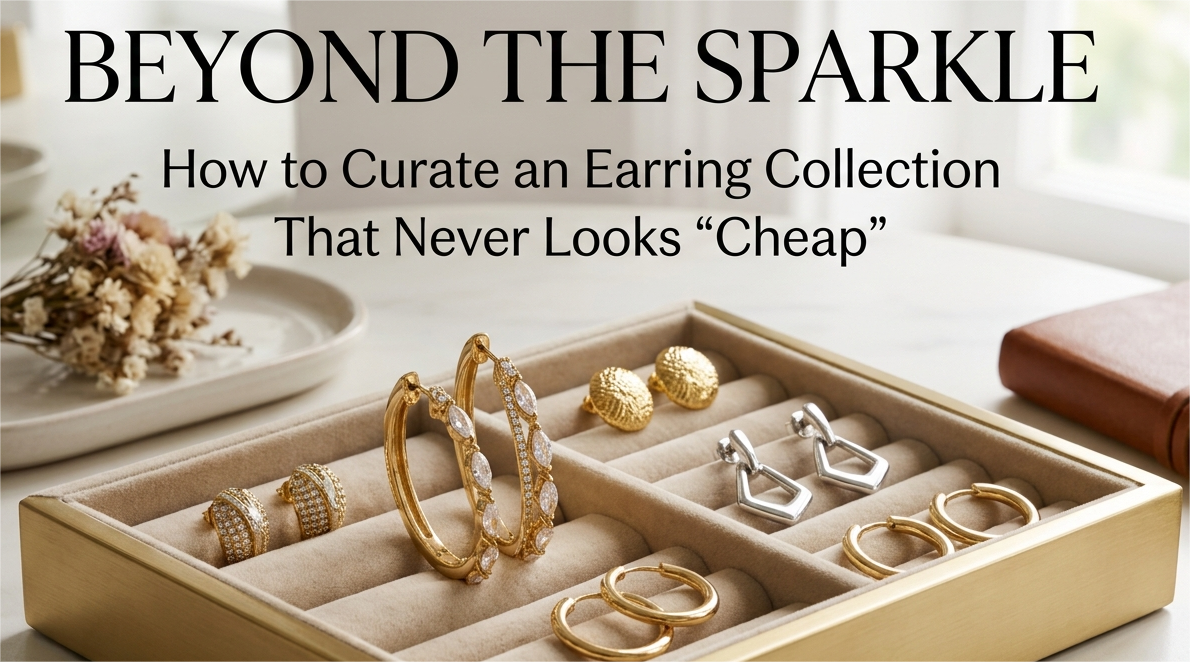 Beyond the Sparkle: How to Curate an Earring Collection That Never Looks "Cheap"
