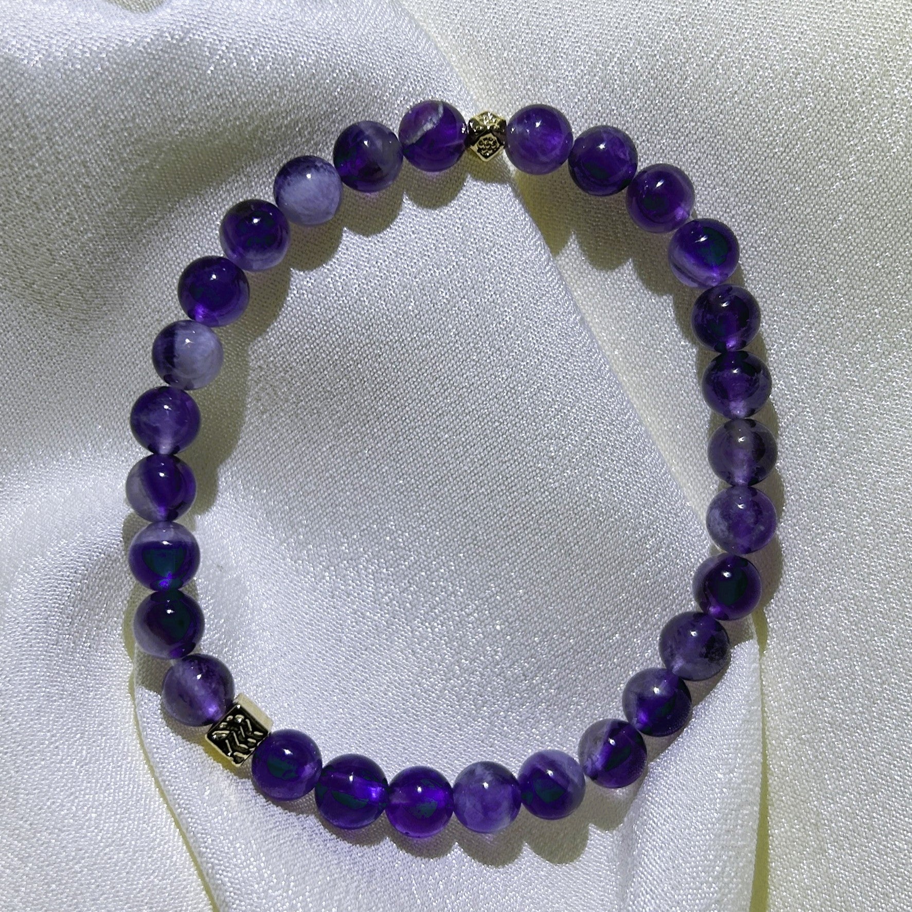 Celestial Harmony:Handmade Crystal Healing Bracelet