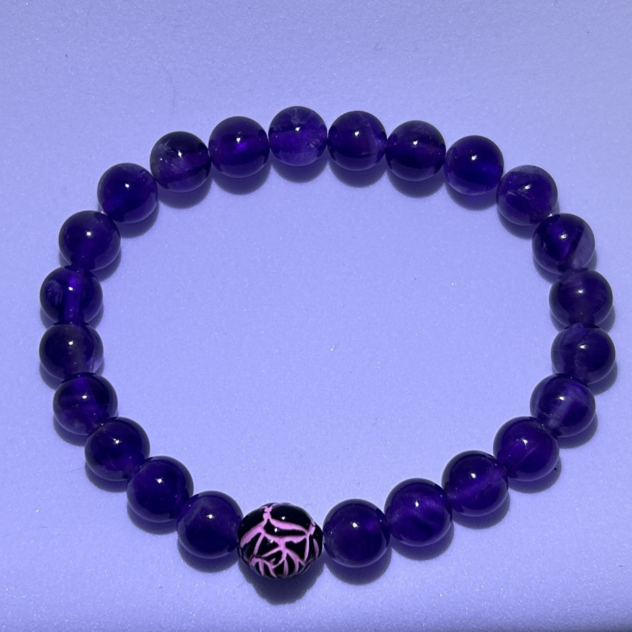 Twilight Symphony:Handmade Crystal Healing Bracelet