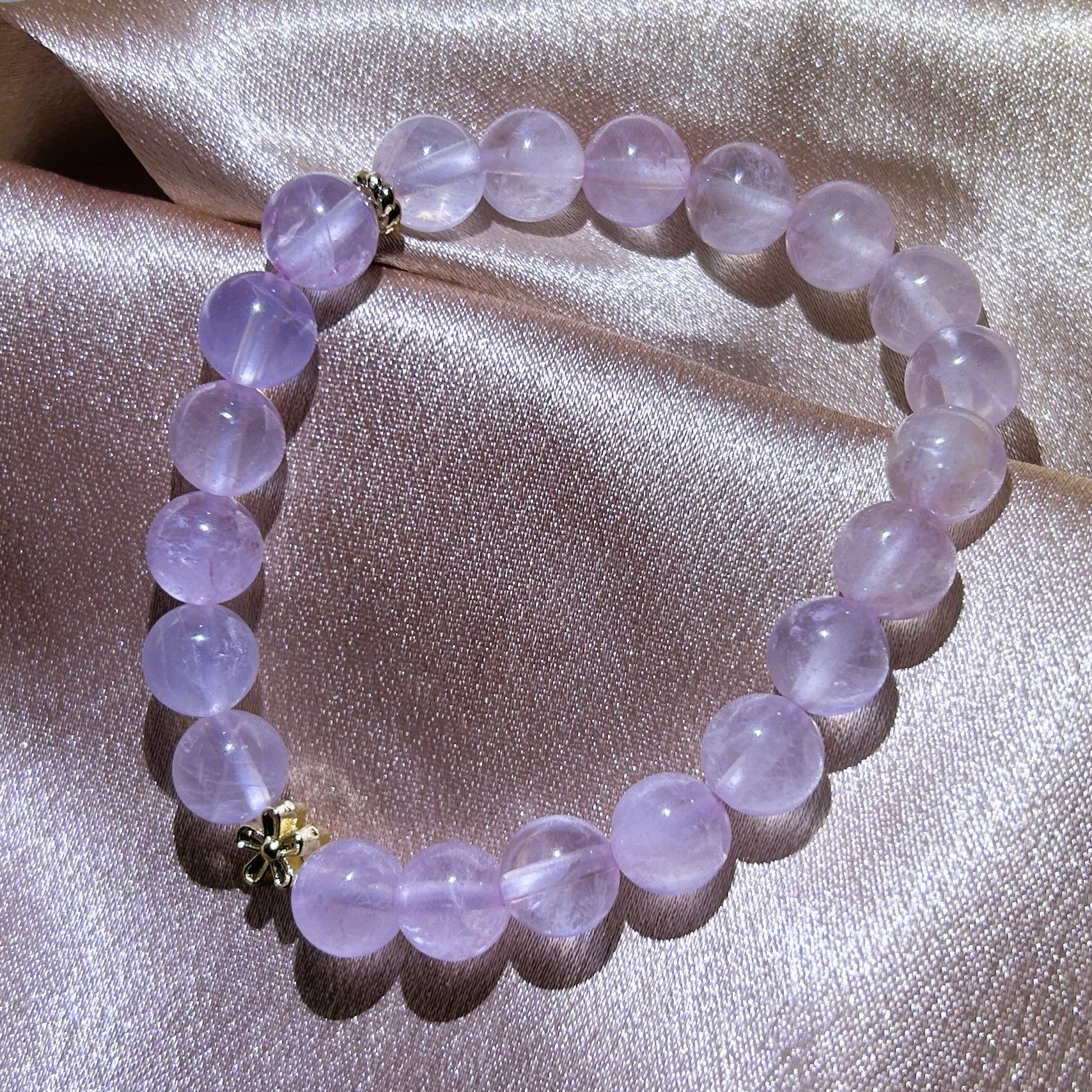 Serenity Blush:Handmade Crystal Healing Bracelet