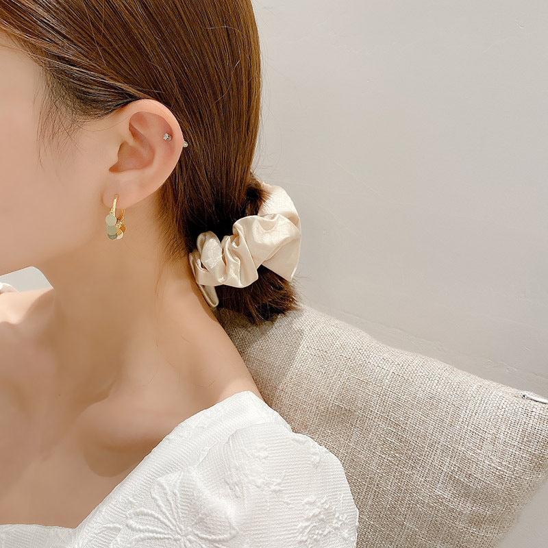 S925 silver Mini Wafer Earrings