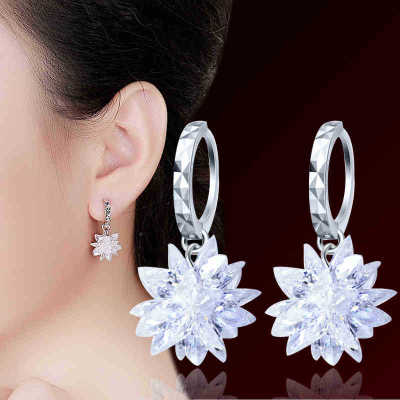 S925 silver Pure and beautiful Polaris earrings