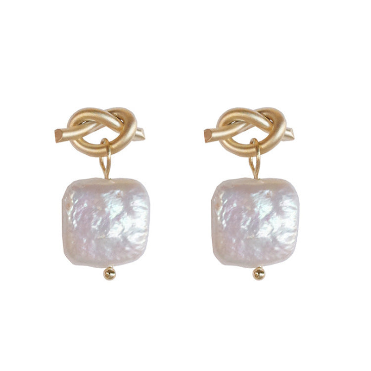 S925 Amazing Natural pearl earrings