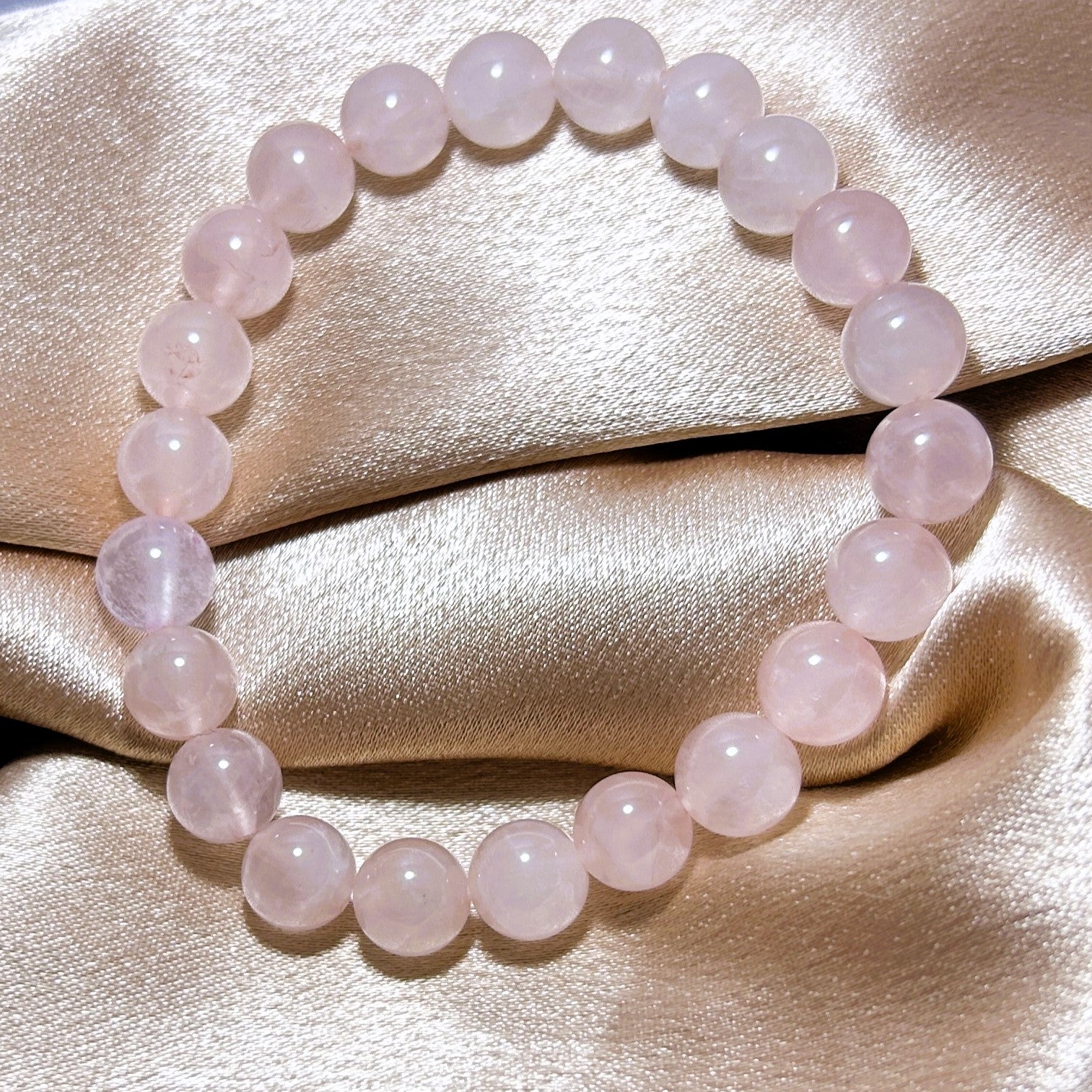 Pink Girl:Pink Crystal healing bracelet