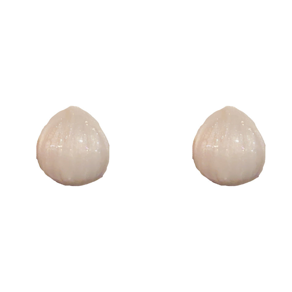 Eaioncol Mixed Color Enamel Teardrop Studs 14K Gold Plated