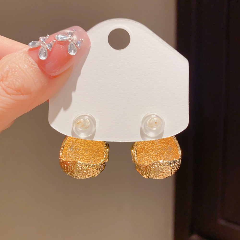 Eaioncol Floral Teardrop Earrings 18K Gold Plated