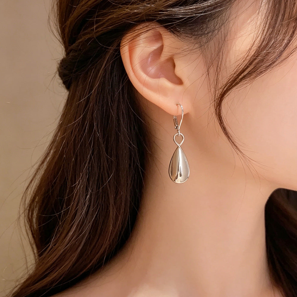Eaioncol Teardrop Tassel Drop Earrings Gold Silver