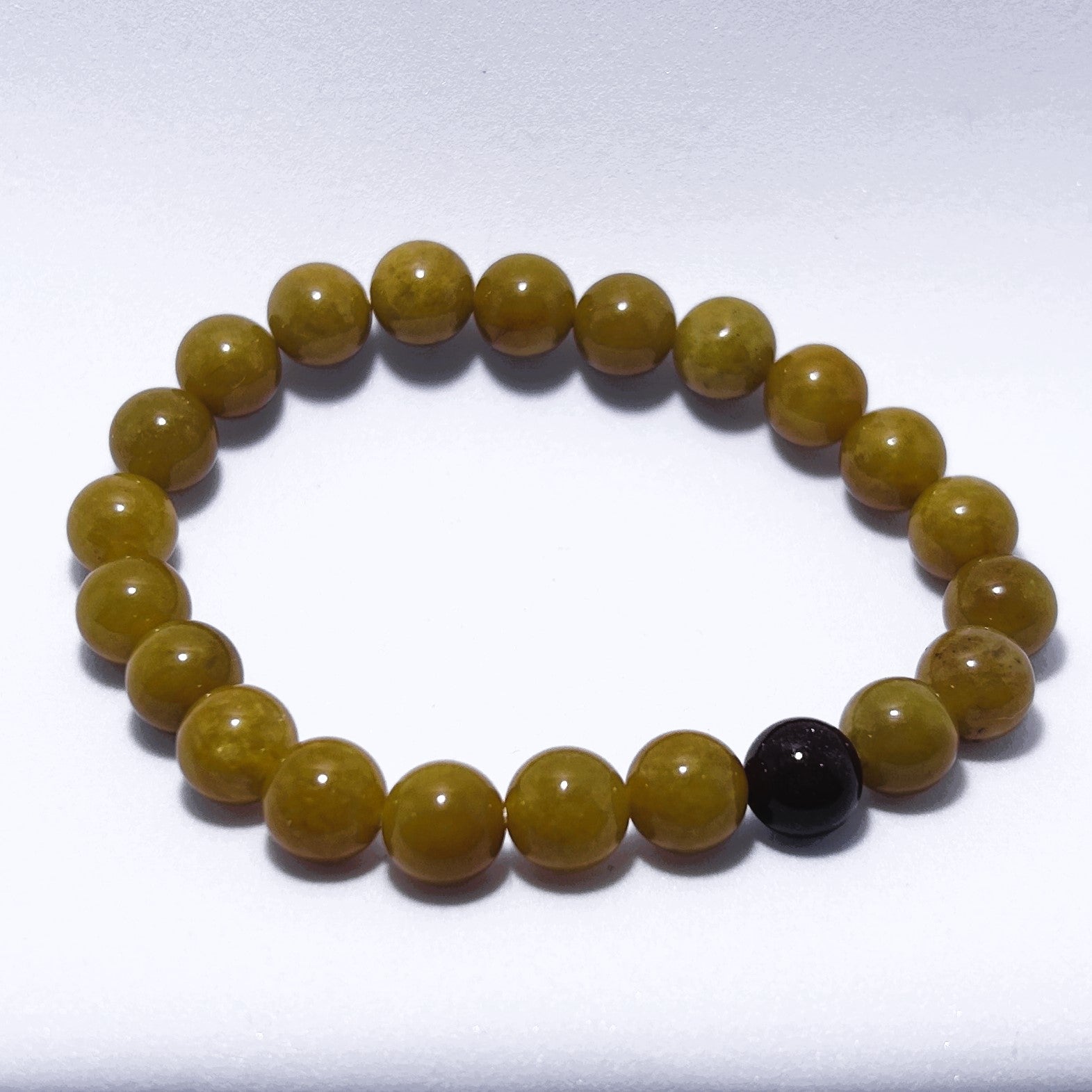 The Legend of Topaz:Old topaz Crystal healing bracelet