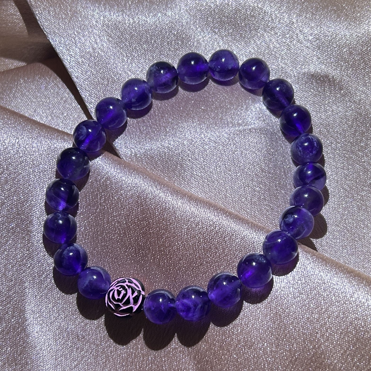 Twilight Symphony:Handmade Crystal Healing Bracelet